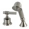 Kingston Brass KSK2368MLTR Transfer Valve Set For Roman Tub Filler, Brushed Nickel KSK2368MLTR - alternate 1